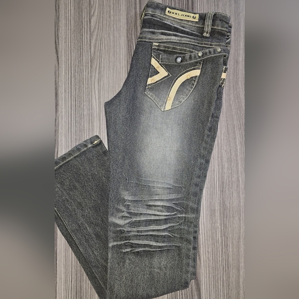 HHL Jeans Womens 32 Black Pants